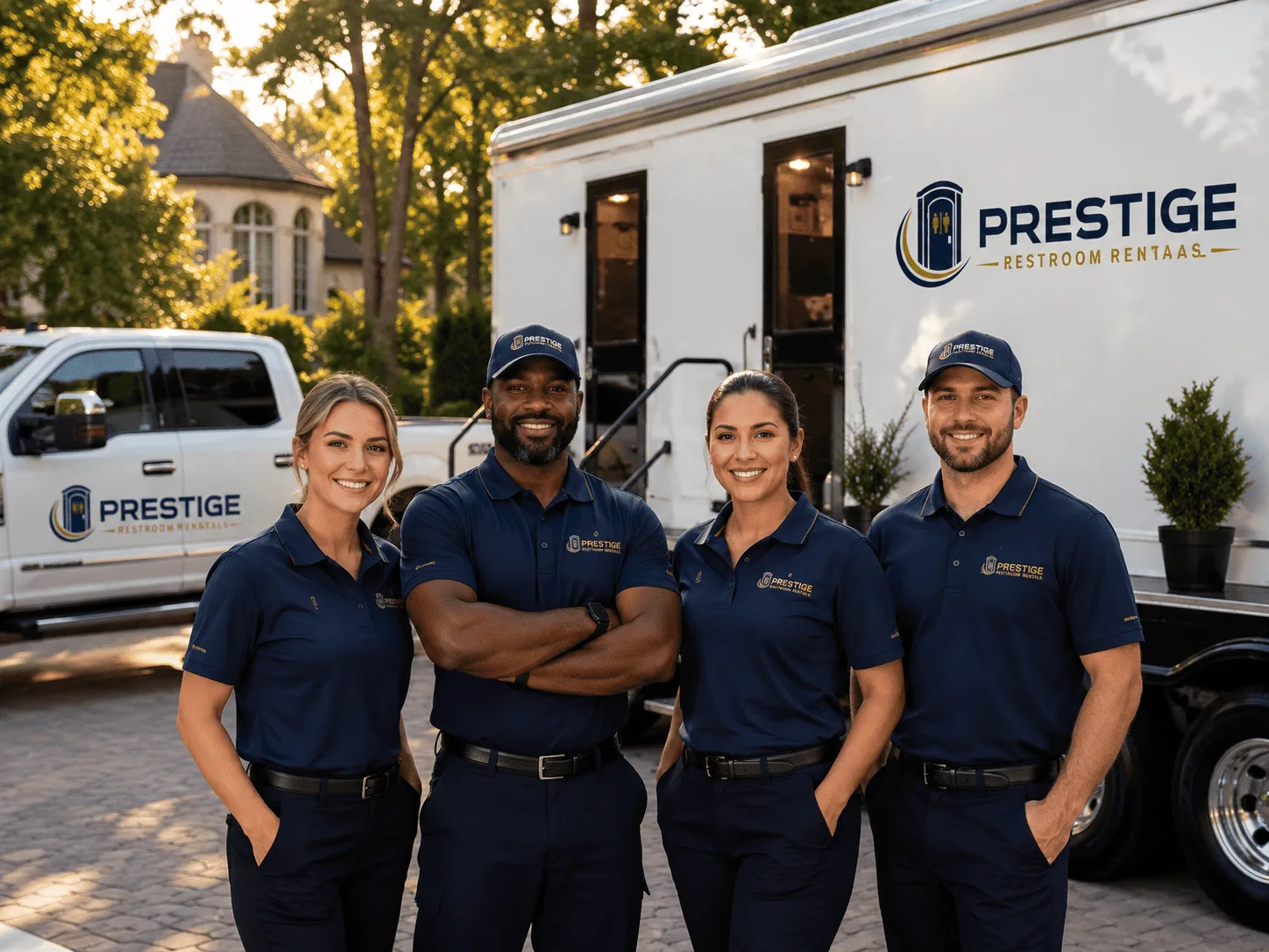 Trusted Luxury Portable Restrooms company in Wideman, AR